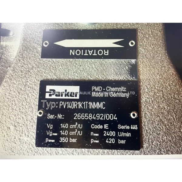 Parker PV140R1K1T1N001